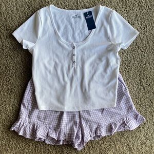 Hollister ribbed baby tee